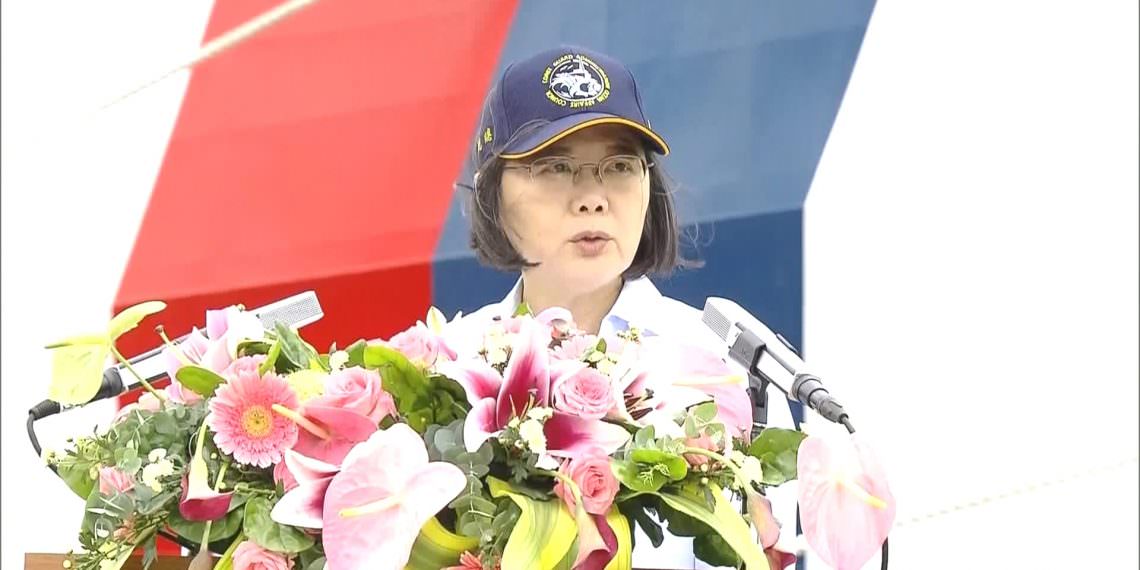 親自主持金華.海安演習 蔡英文：展現捍衛主權決心
