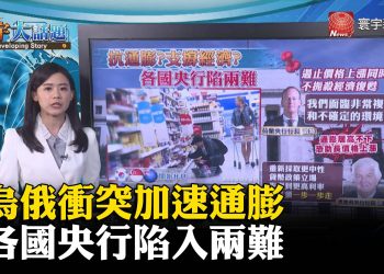 烏俄衝突加速通膨 各國央行陷入兩難