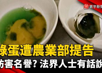 綠蛋遭農業部提告 妨害名譽？ 法界人士有話說